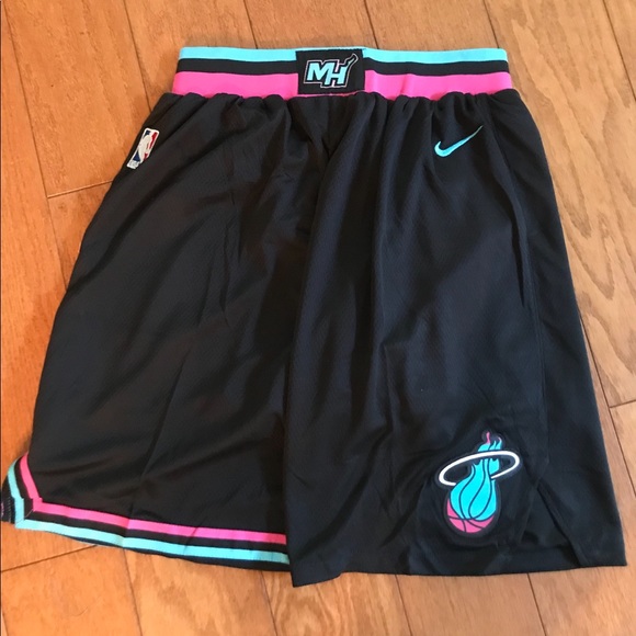 miami heat basketball shorts